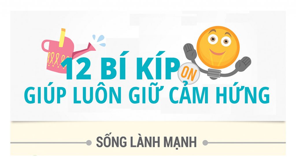 12 bí kíp giúp luôn giữ được cảm hứng