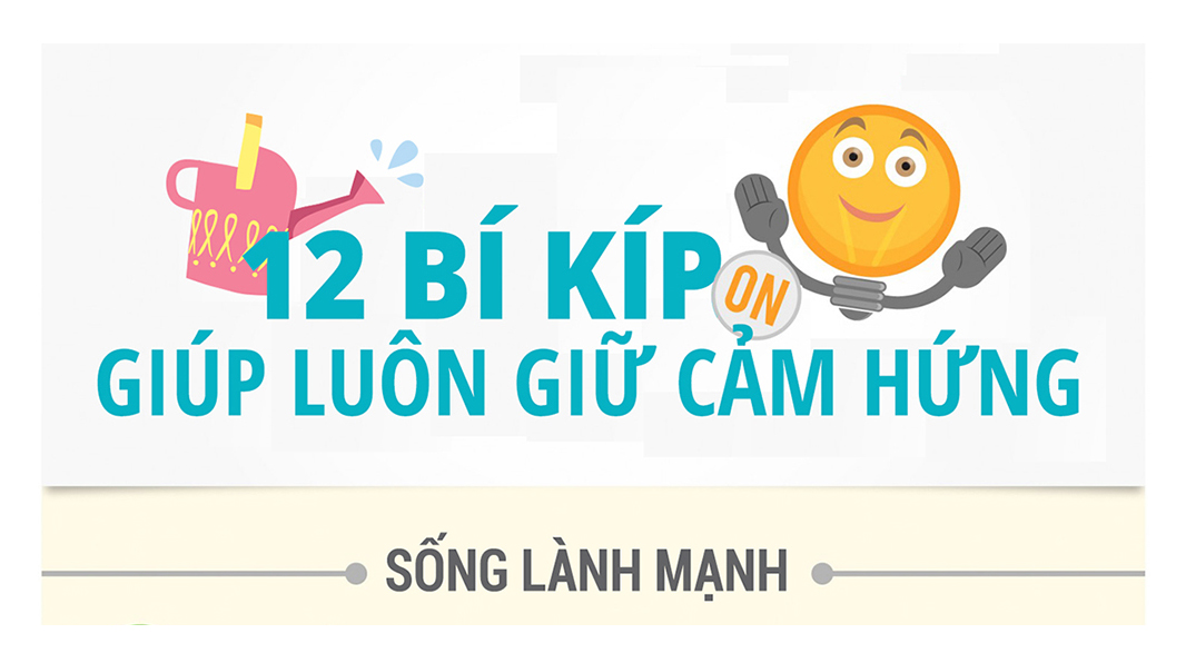 12 bí kíp giúp luôn giữ được cảm hứng